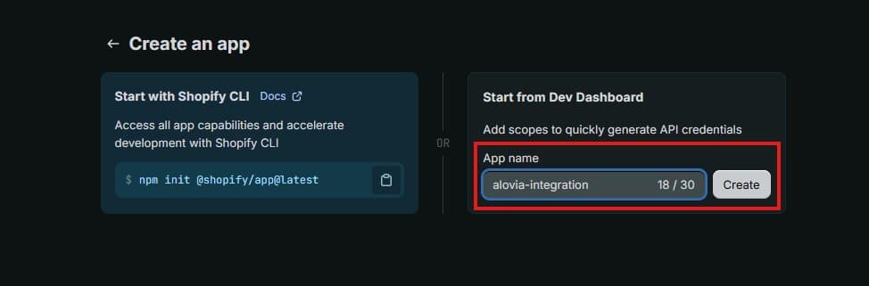 Name your app