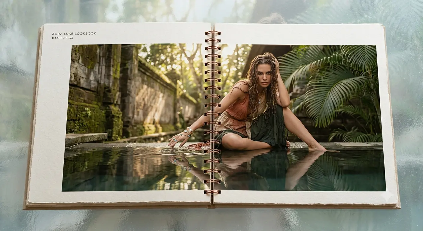 How to Create a Lookbook — Alovia AI Fashion Studio